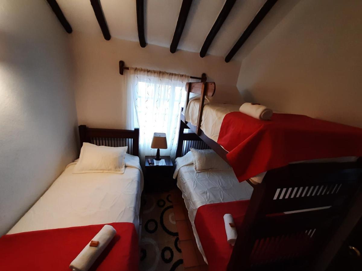 Aparta Hotel El Refugio De Maria Villa de Leyva Exteriör bild