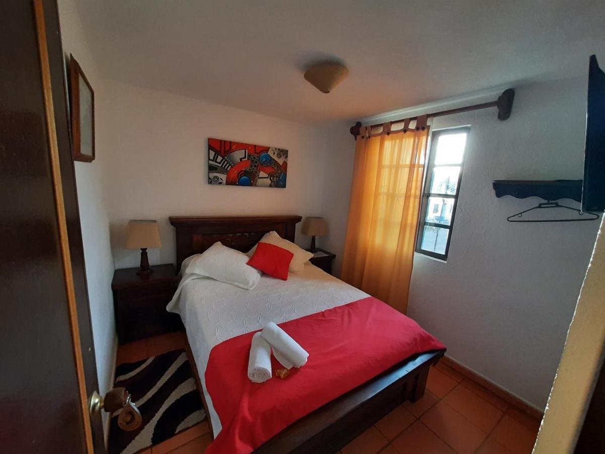 Aparta Hotel El Refugio De Maria Villa de Leyva Exteriör bild