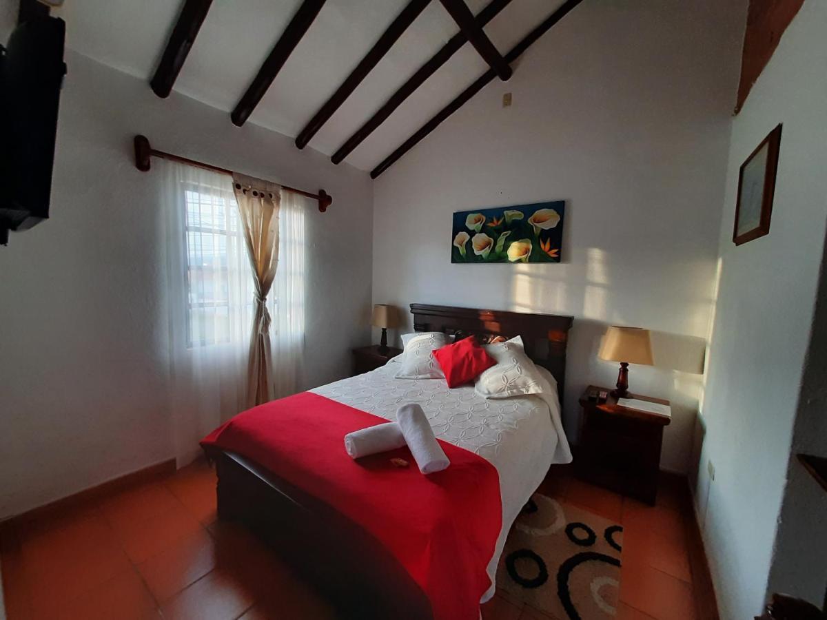 Aparta Hotel El Refugio De Maria Villa de Leyva Exteriör bild