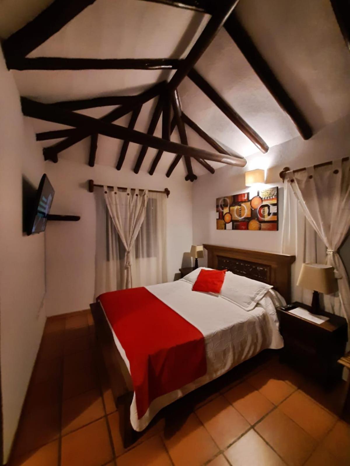 Aparta Hotel El Refugio De Maria Villa de Leyva Exteriör bild