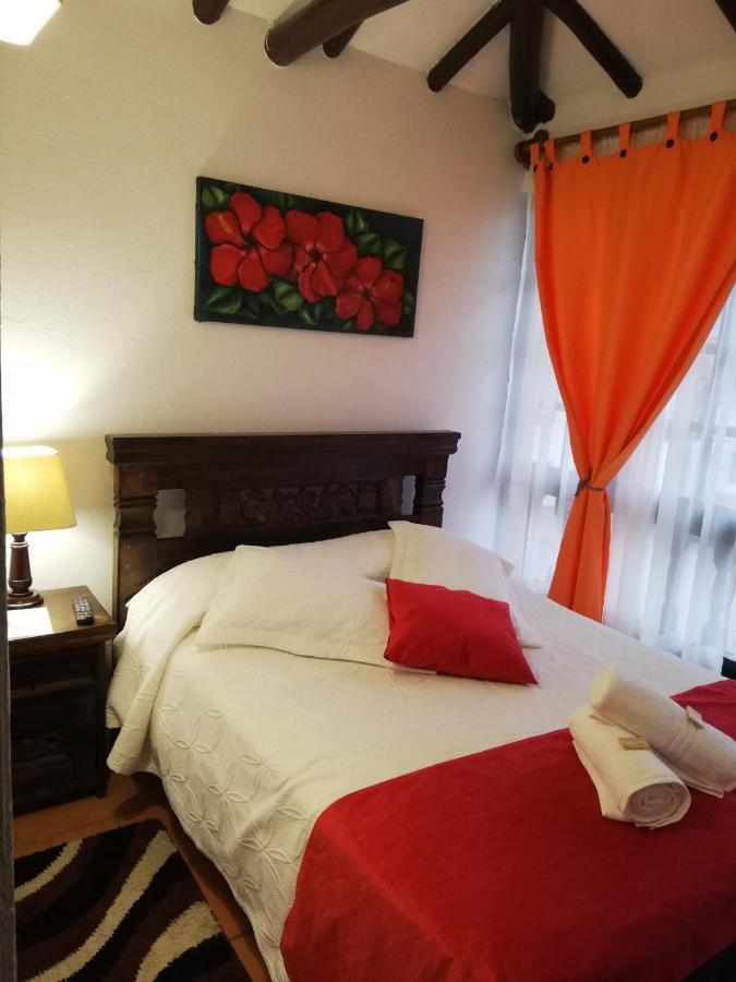 Aparta Hotel El Refugio De Maria Villa de Leyva Exteriör bild