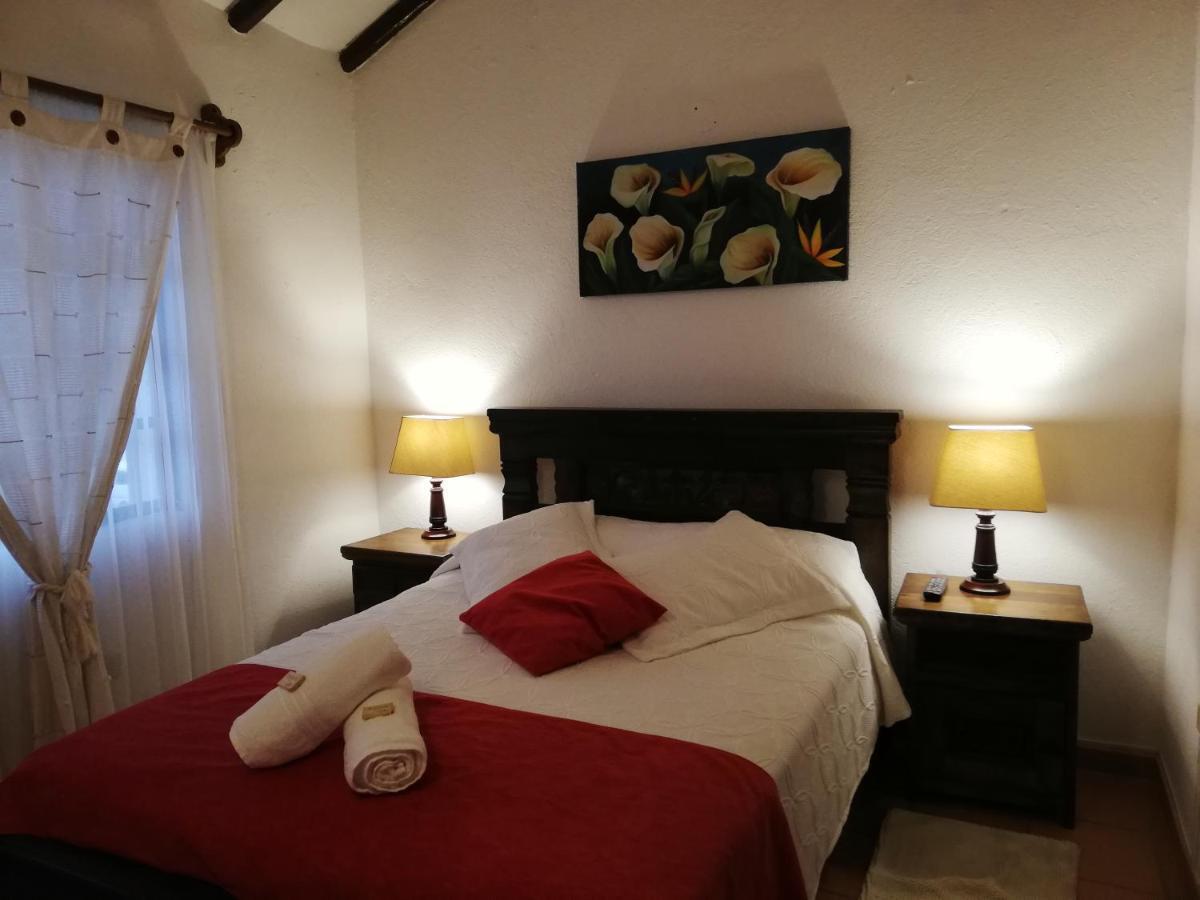 Aparta Hotel El Refugio De Maria Villa de Leyva Exteriör bild
